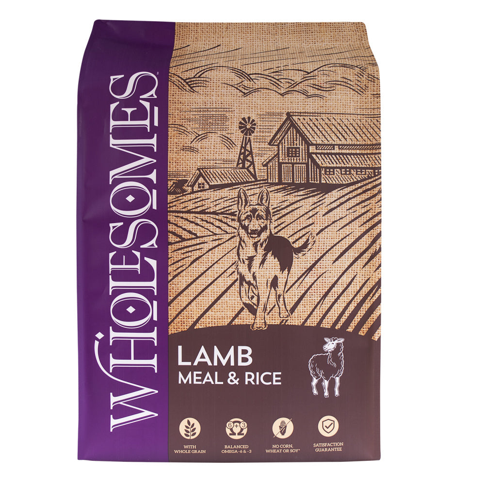 SPORTMiX Wholesomes Lamb Meal Rice Recipe Dry Dog Food