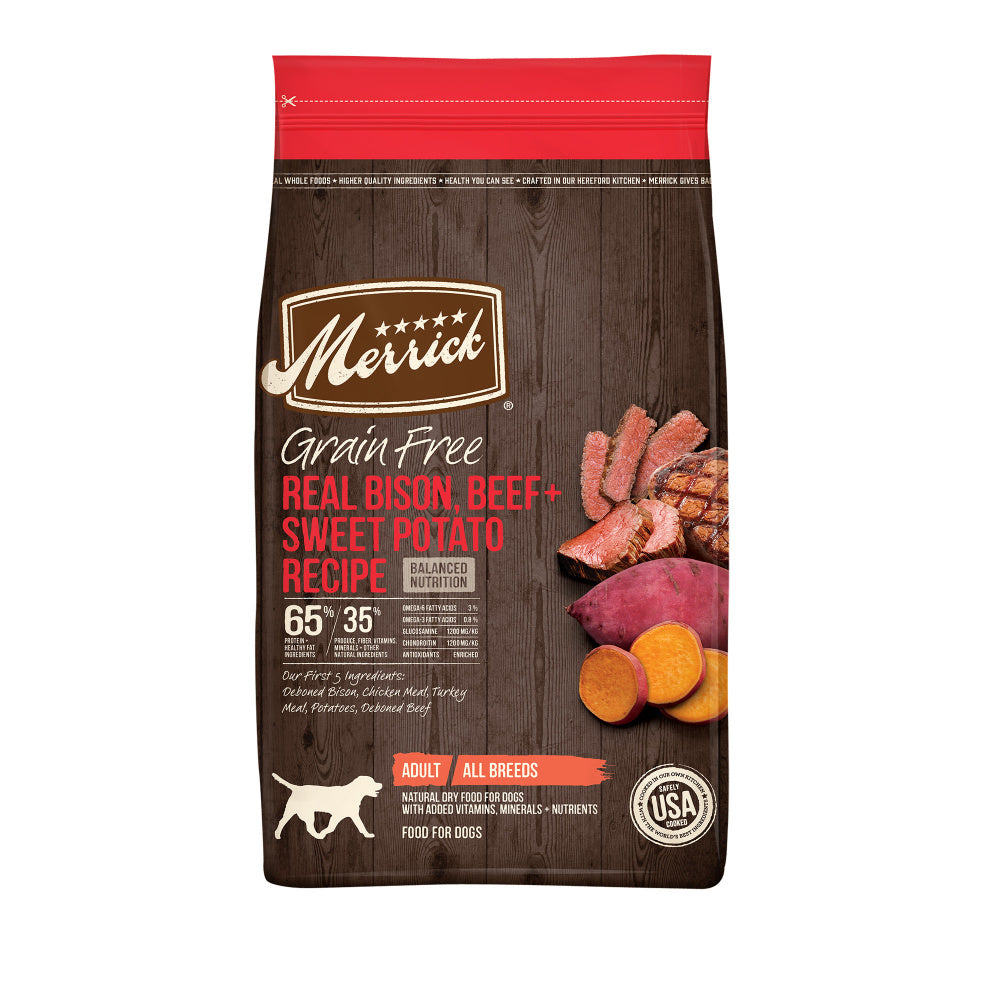 Merrick senior top dog food ingredients