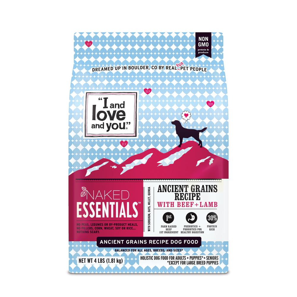 I and Love and You Naked Essentials Ancient Grains Beef Lamb