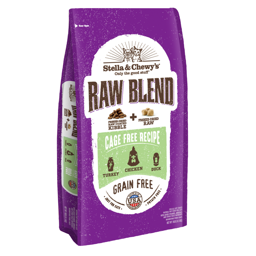 Stella and chewy 2025 raw blend kibble review