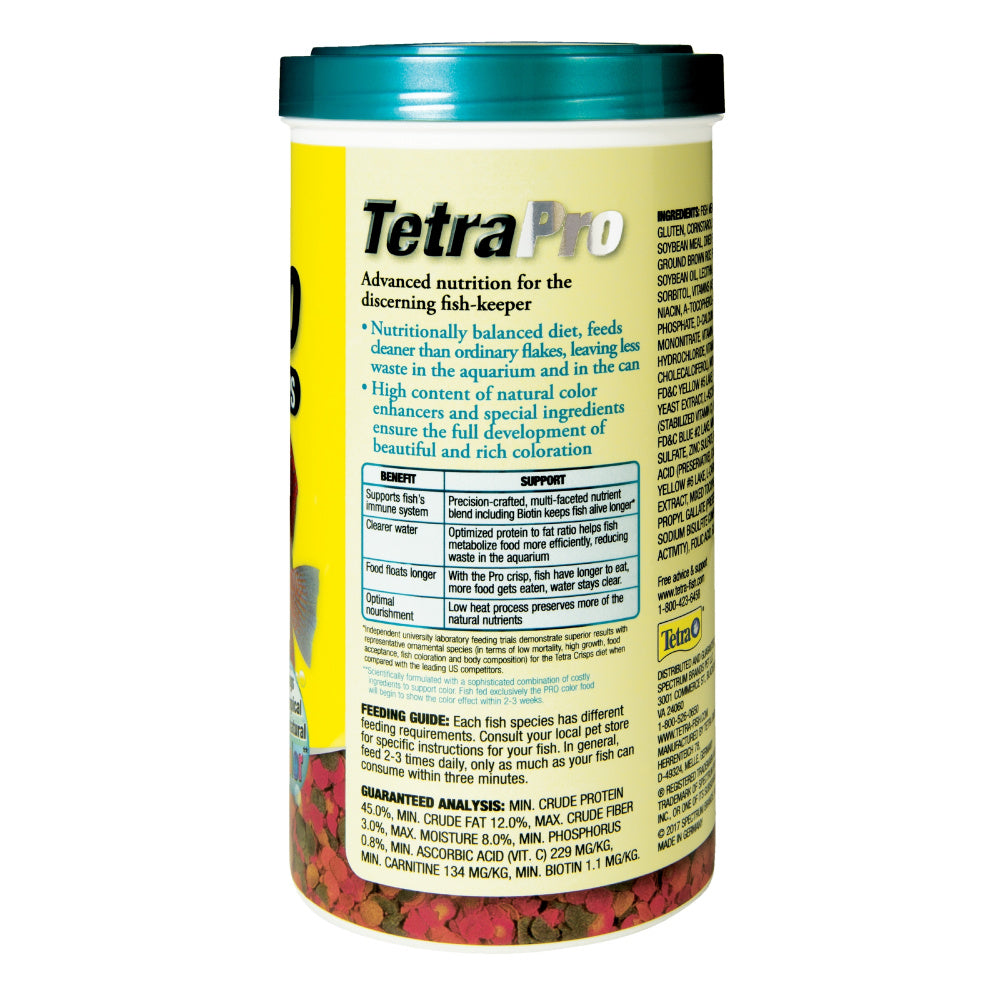 TetraPro Colour Premium Advanced Nutrition Fish Food Crisp
