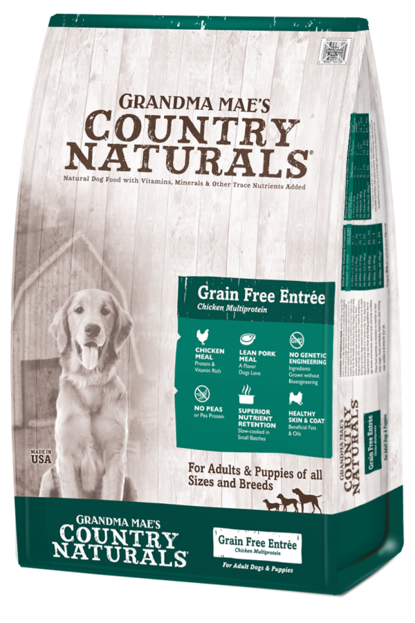 Grandma Mae s Country Naturals Grain Free Multiprotein Dry Food