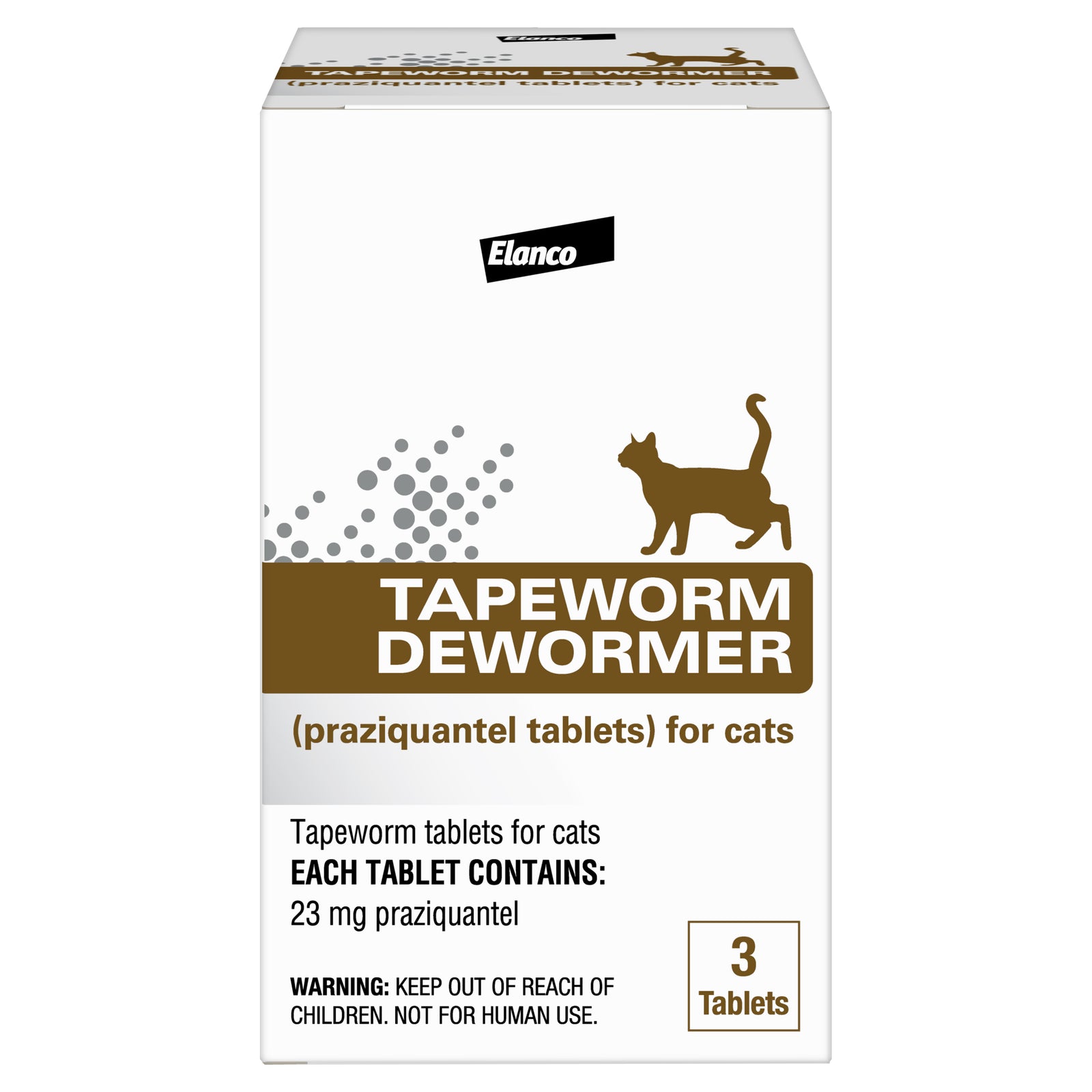 Elanco Tapeworm Dewormer for Cats, 3ct. Petsense