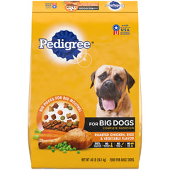 PEDIGREE® Dry Dog Food For Big Dogs Roasted Chicken, Rice