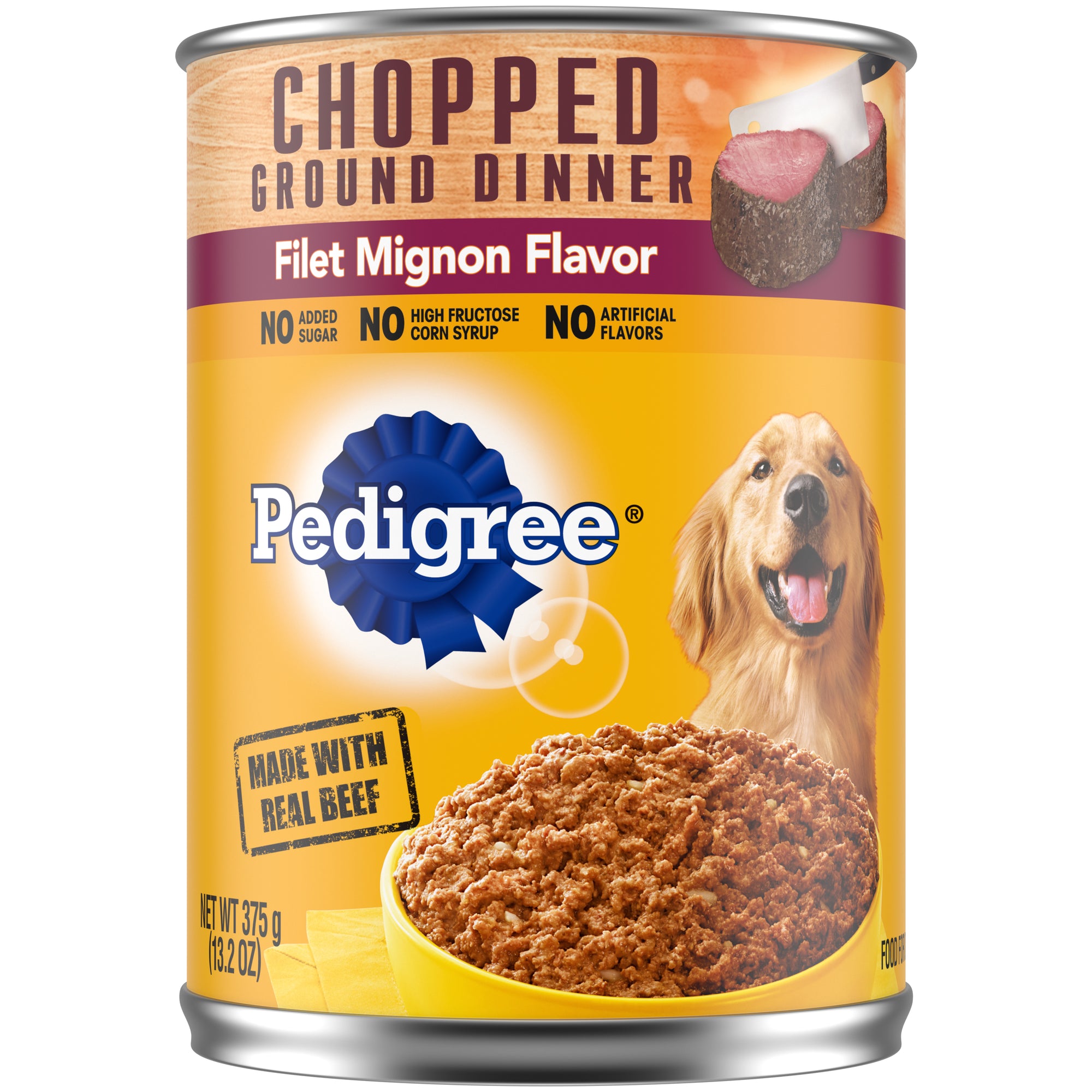 PEDIGREE CHOPPED GROUND DINNER Adult Canned Soft Wet Dog Food